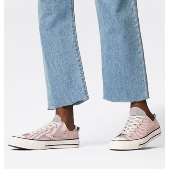 Converse Chuck 70 Stripe Sneaker Men 8 Unisex Low Top - Picture 1 of 11